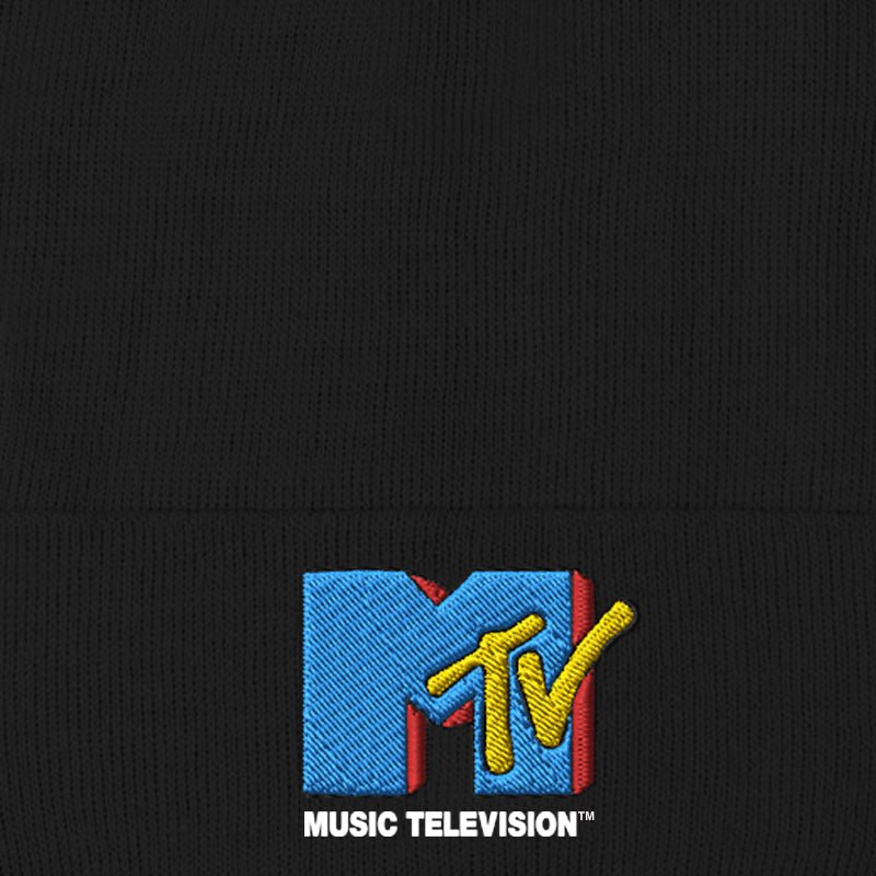 MTV Embroidered Beanie - Paramount Shop