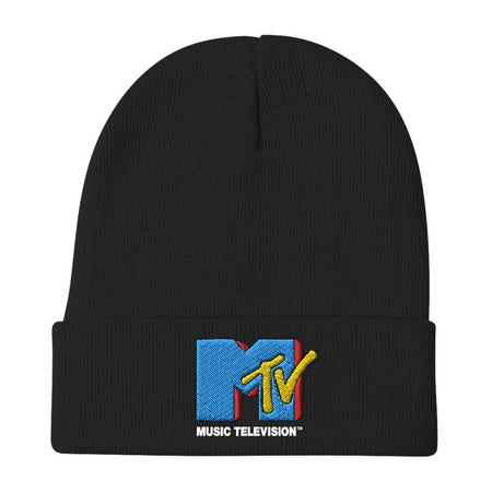 MTV Embroidered Beanie - Paramount Shop