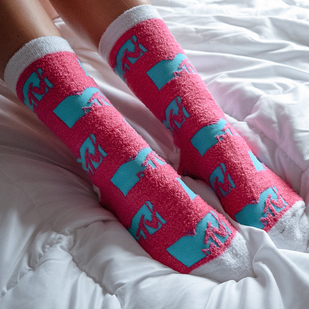 MTV Fuzzy Socks - Paramount Shop