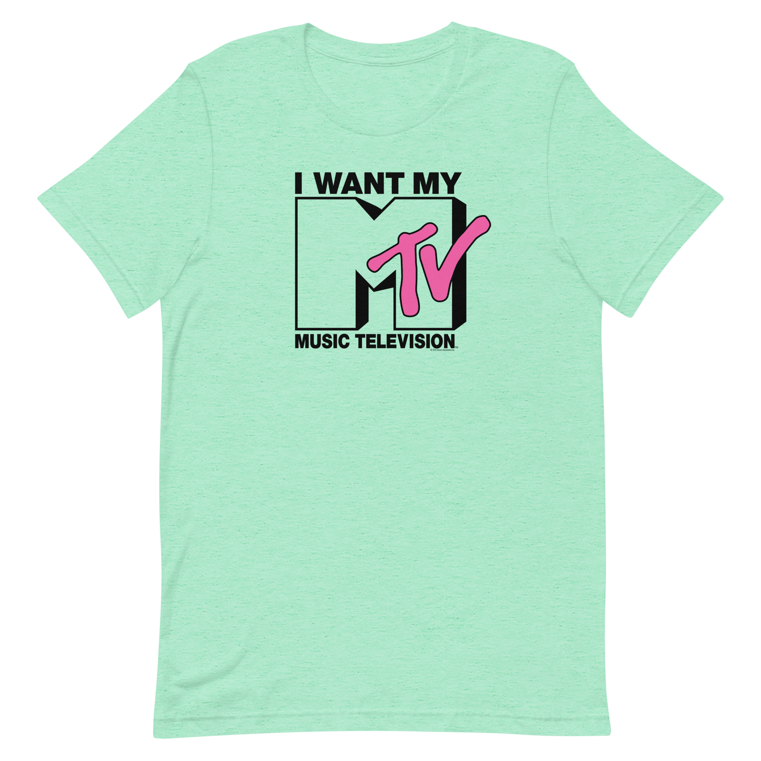 MTV Gear I Want My With Classic MTV Logo Adult Short Sleeve T - Shirt - Paramount Shop