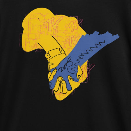 MTV Hand in Hand Unisex Short Sleeve T - Shirt - Paramount Shop