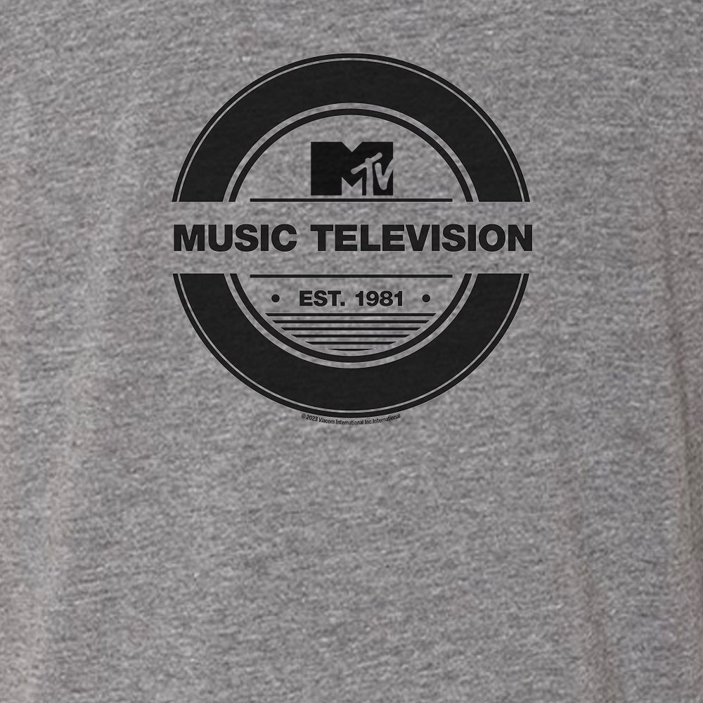 MTV Record Men's Tri - Blend T - Shirt - Paramount Shop