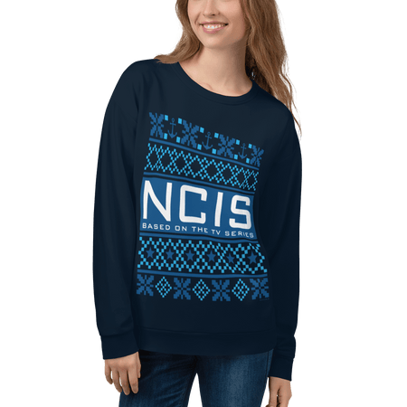 NCIS Holiday Adult All - Over Print Sweatshirt - Paramount Shop