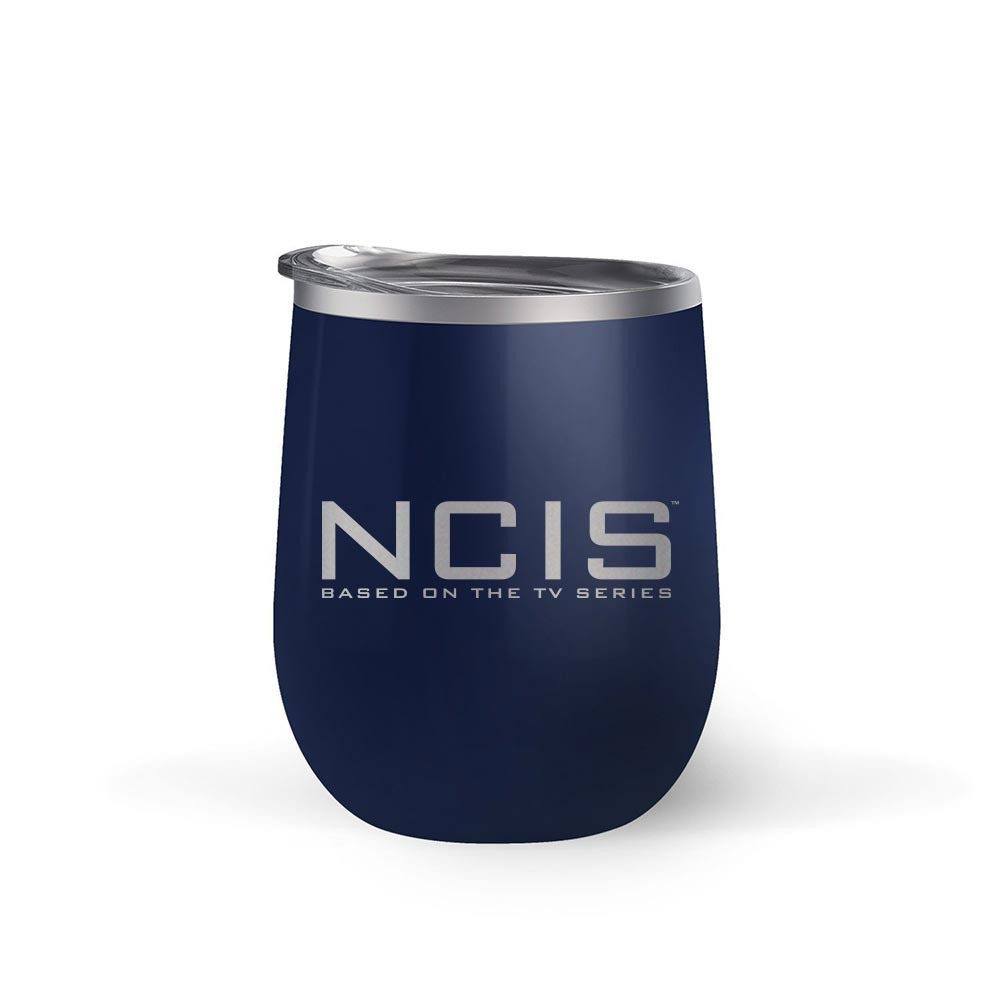 NCIS Logo 12 oz Wine Tumbler - Paramount Shop