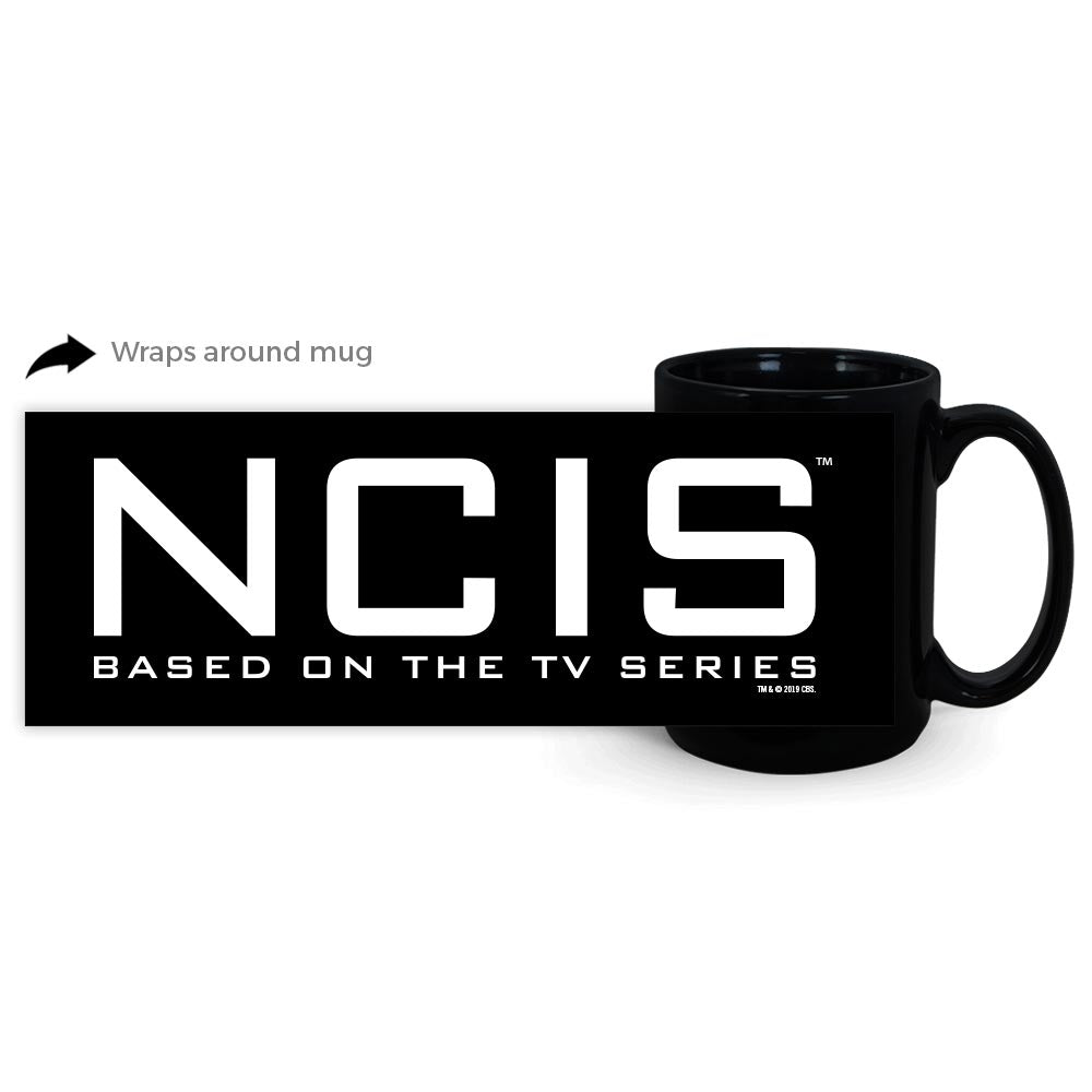 NCIS Logo 15 oz Black Mug - Paramount Shop