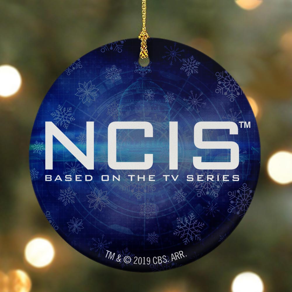 NCIS Logo Double Sided Ornament - Paramount Shop