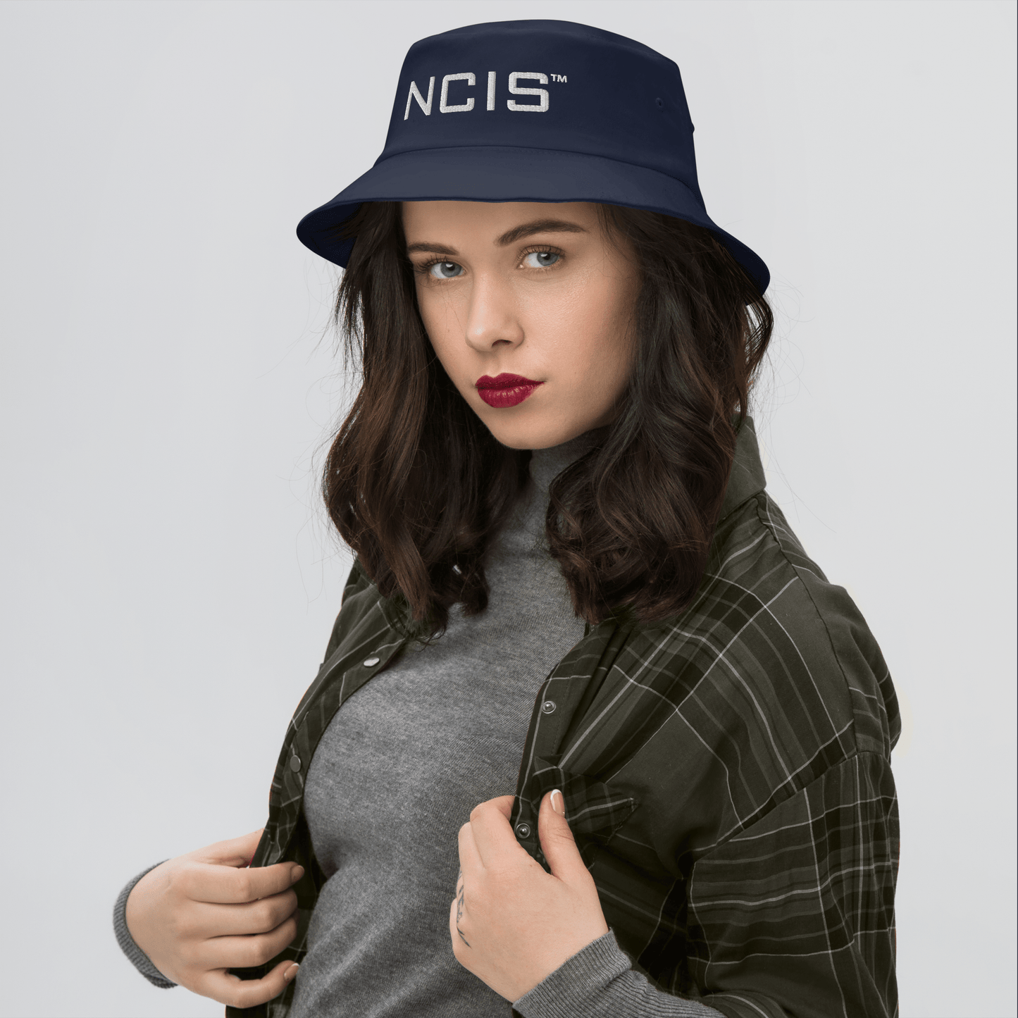 NCIS Logo Flexfit Bucket Hat - Paramount Shop