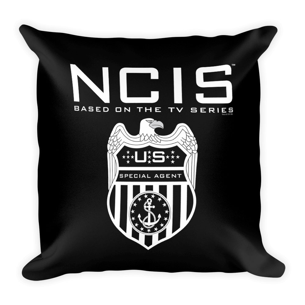 NCIS Special Agent Badge Throw Pillow - Paramount Shop