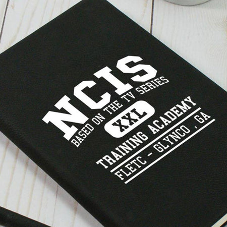 NCIS Training Academy Leather Notebook - Paramount Shop