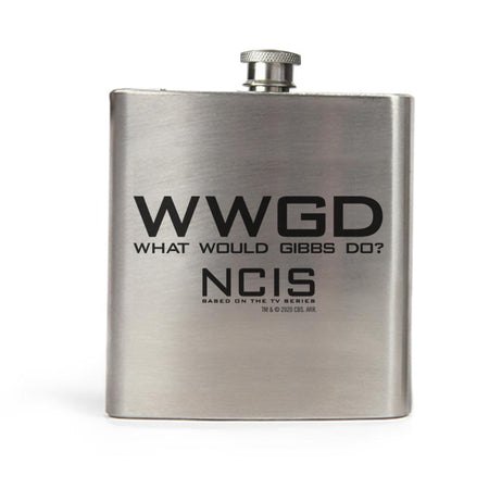 NCIS WWGD Stainless Steel Flask - Paramount Shop