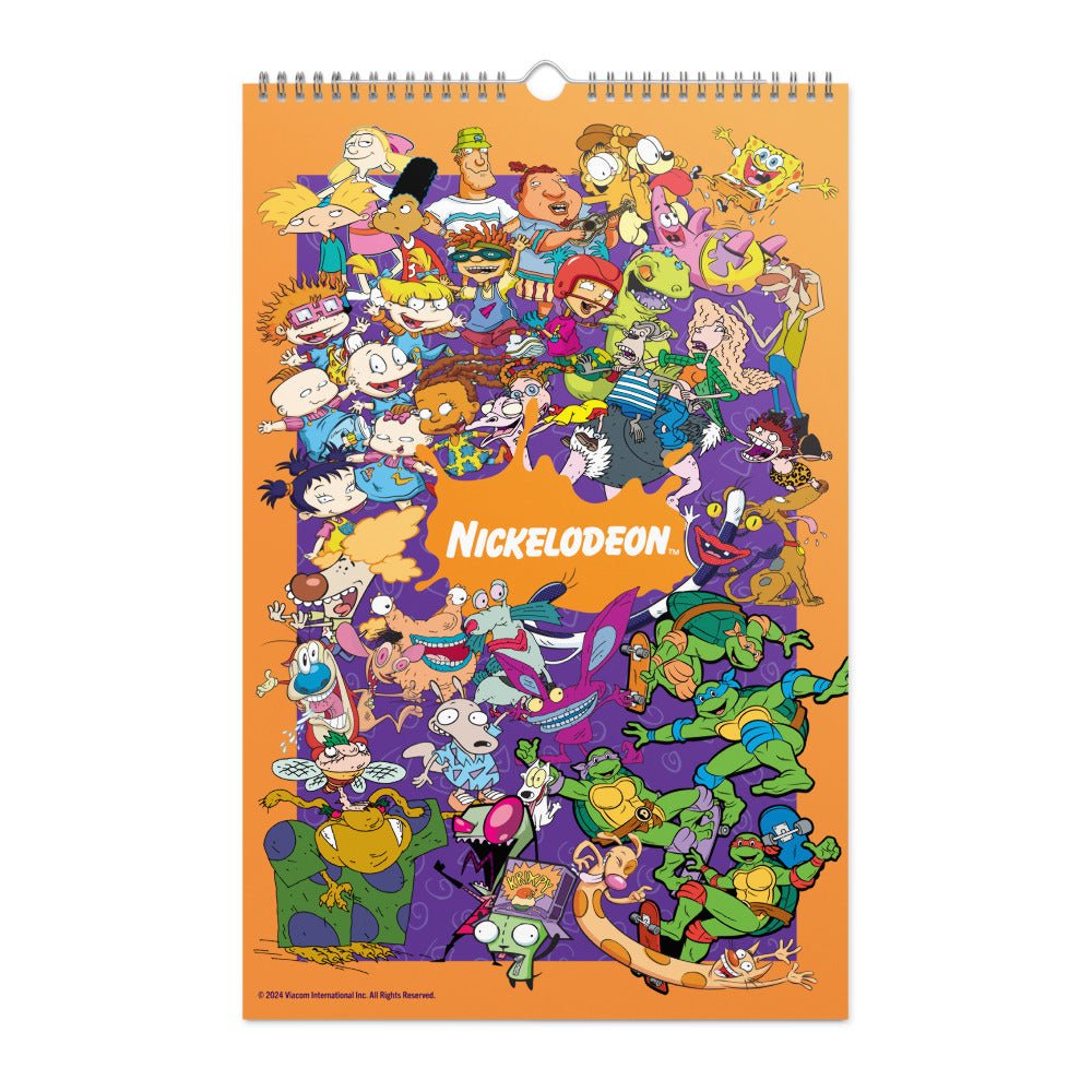 Calendrier mural Nick 90s 2025 Paramount Shop