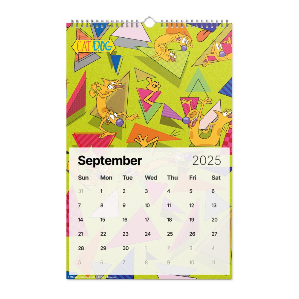 Nicktoons 2025 Wall Calendar - Paramount Shop