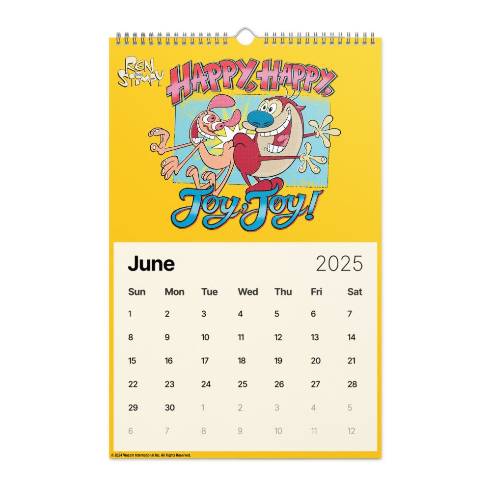 Nicktoons 2025 Wall Calendar - Paramount Shop