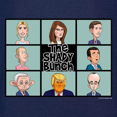 Our Cartoon President Shady Bunch Lightweight Crew Neck Sweatshirt - Paramount Shop