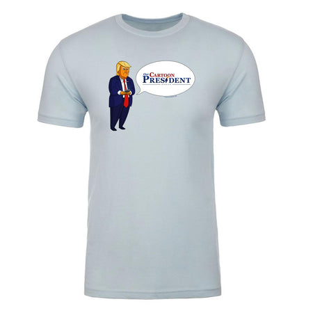 Our Cartoon President Tweet Adult Short Sleeve T - Shirt - Paramount Shop
