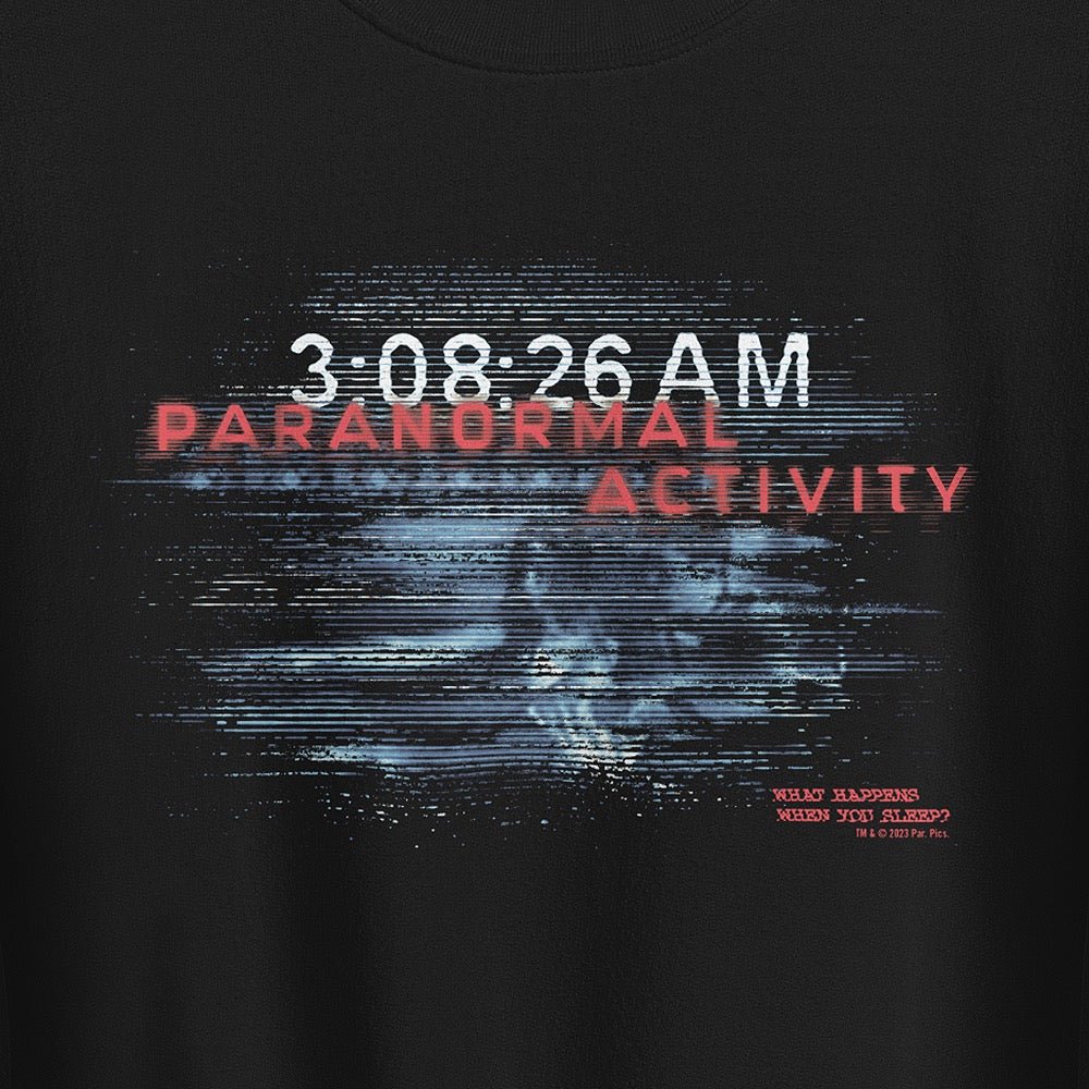 Paranormal Activity What Happens When You Sleep Crewneck - Paramount Shop