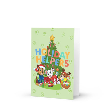 Paw Patrol Christmas Greeting Card - Paramount Shop