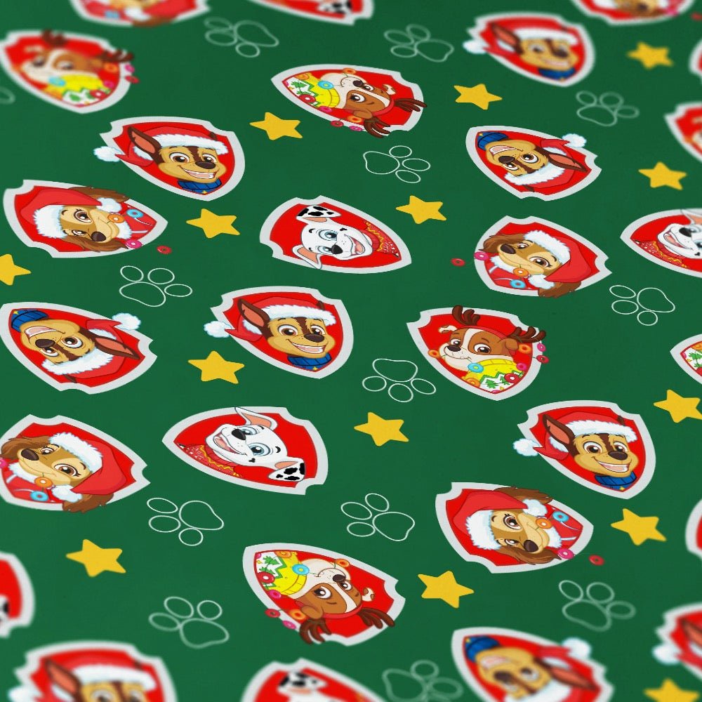Paw Patrol Christmas Wrapping Paper - Paramount Shop