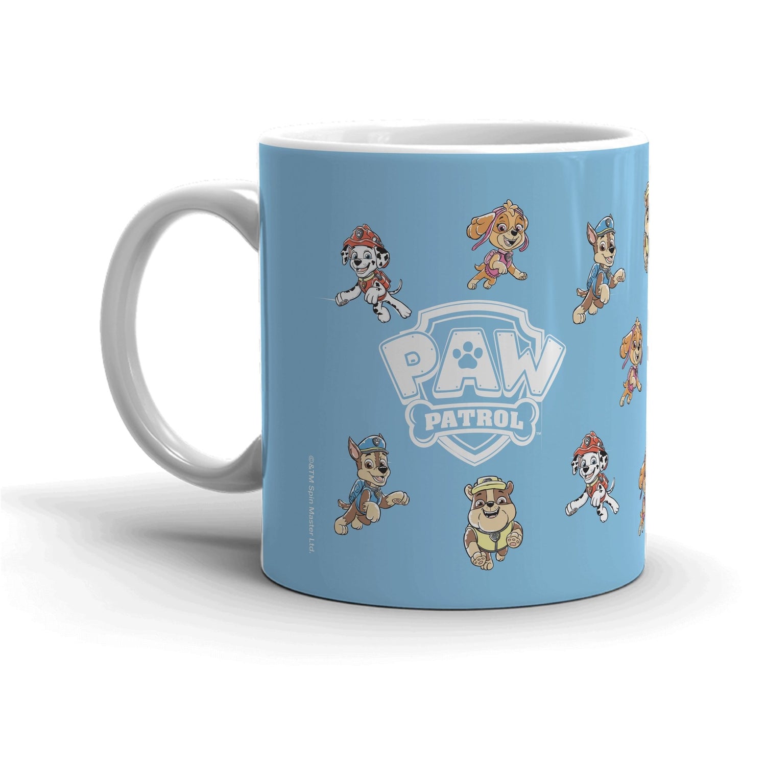 PAW Patrol Heroes Unleashed Personalized White Mug - Paramount Shop