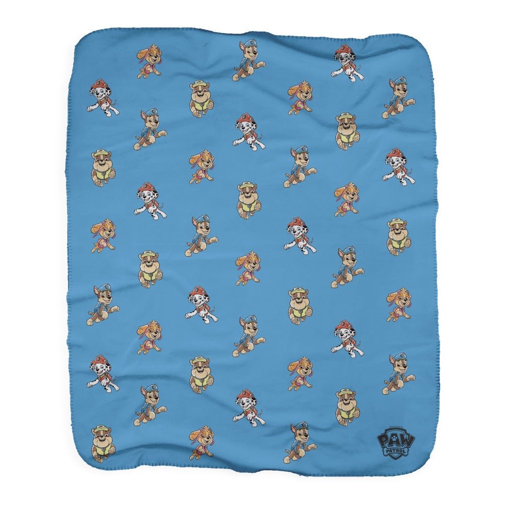 PAW Patrol Heroes Unleashed Sherpa Blanket