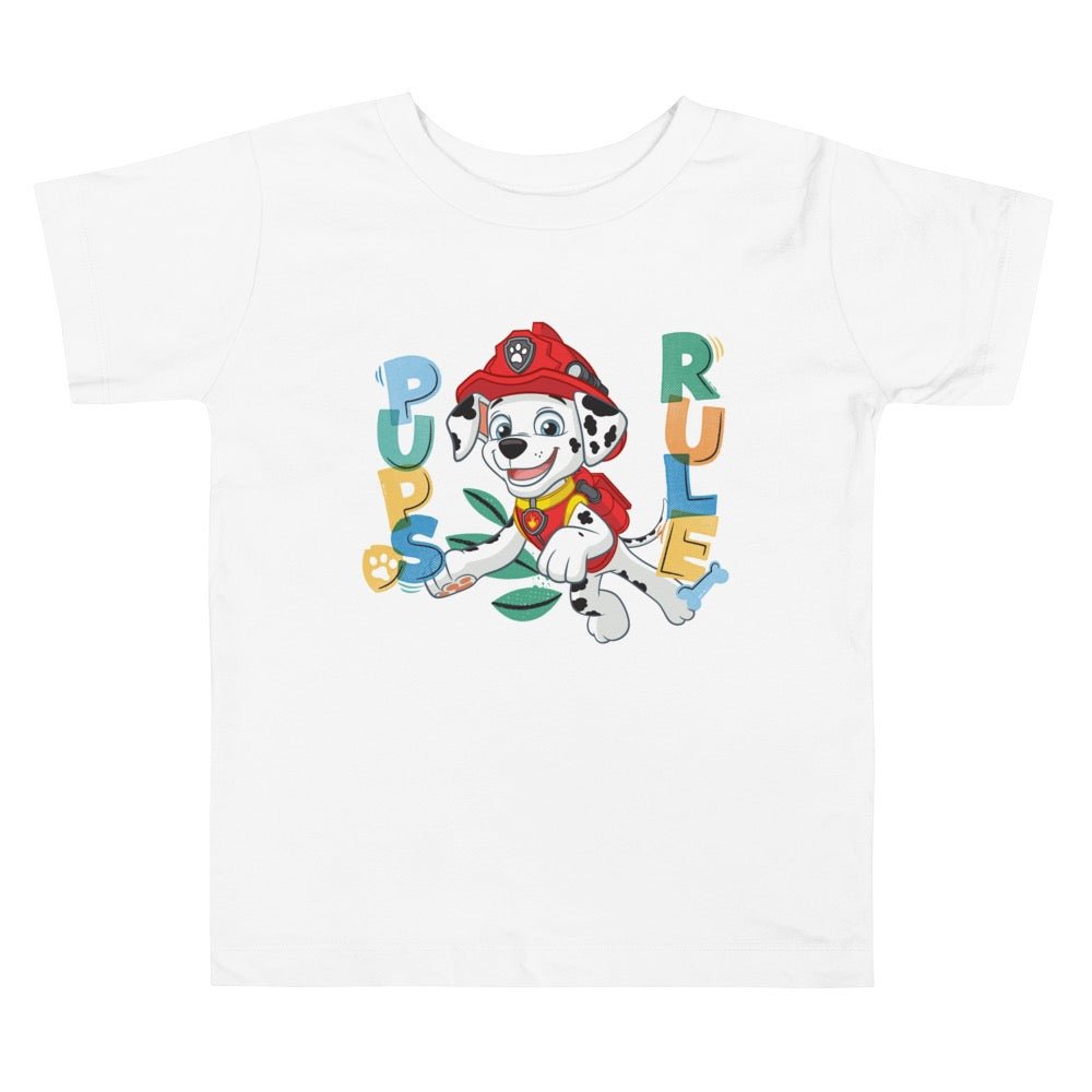 PAW Patrol Personalized Toddler Short Sleeve T - Shirt - Paramount Shop