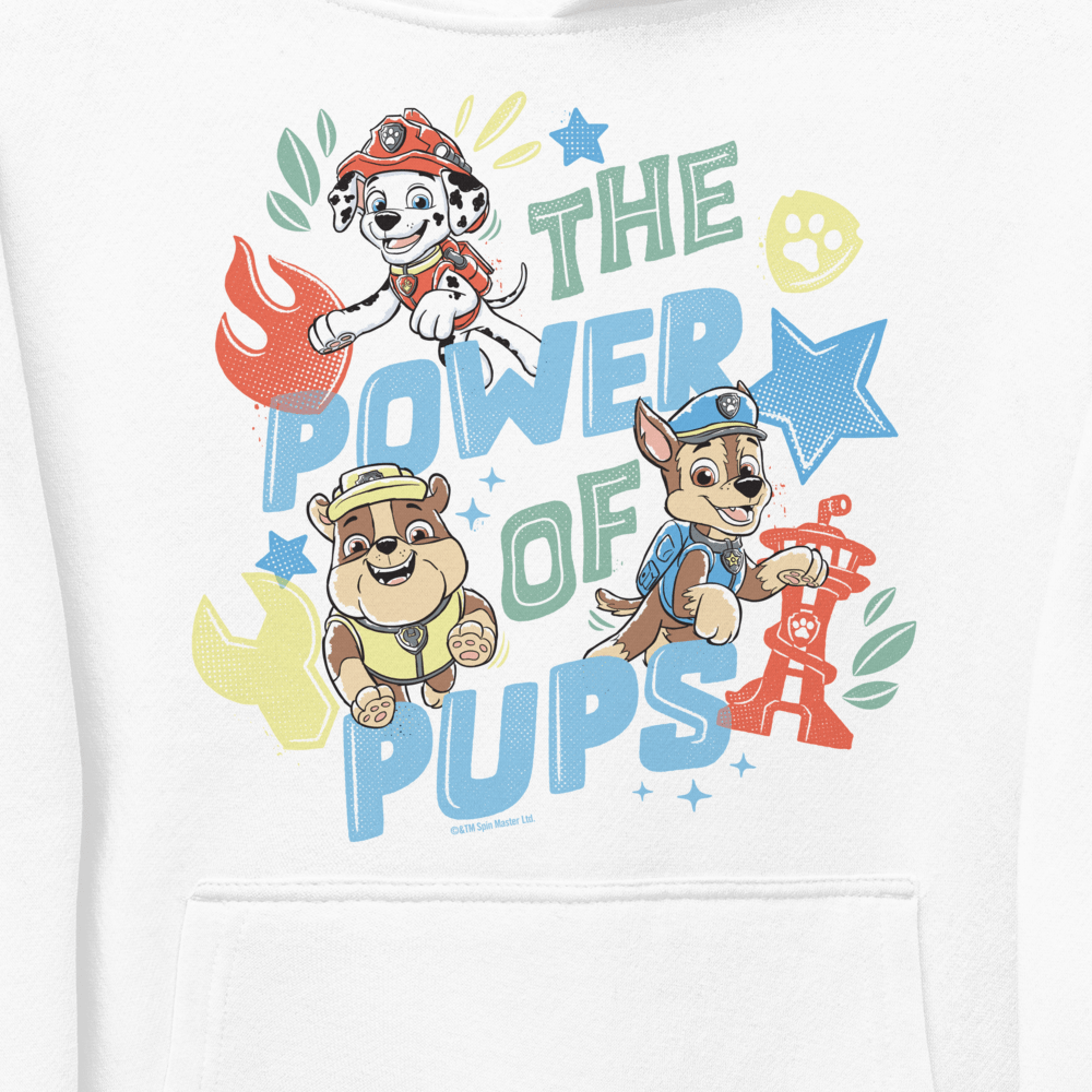 PAW Patrol Power Of Pups Kids Hooded Sweatshirt - Paramount Shop