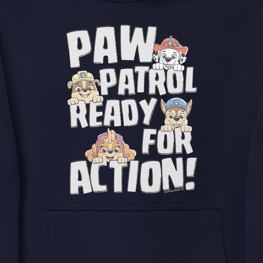 PAW Patrol Ready For Action Kids Hooded Sweatshirt - Paramount Shop