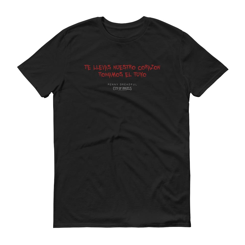 Penny Dreadful: City of Angels Blood Writing Adult Short Sleeve T - Shirt - Paramount Shop