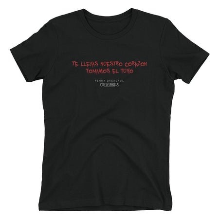 Penny Dreadful: City of Angels Blood Writing Women's Short Sleeve T - Shirt - Paramount Shop