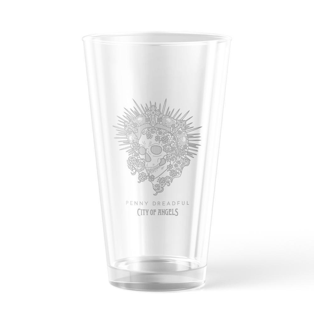 Penny Dreadful: City of Angels Santa Muerte Laser Engraved Pint Glass ...