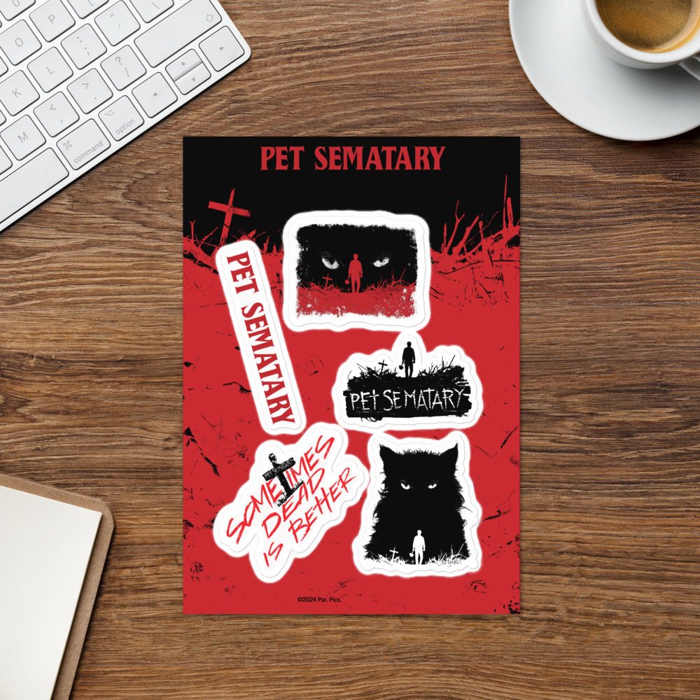 Pet Sematary Collection Sticker Sheet - Paramount Shop