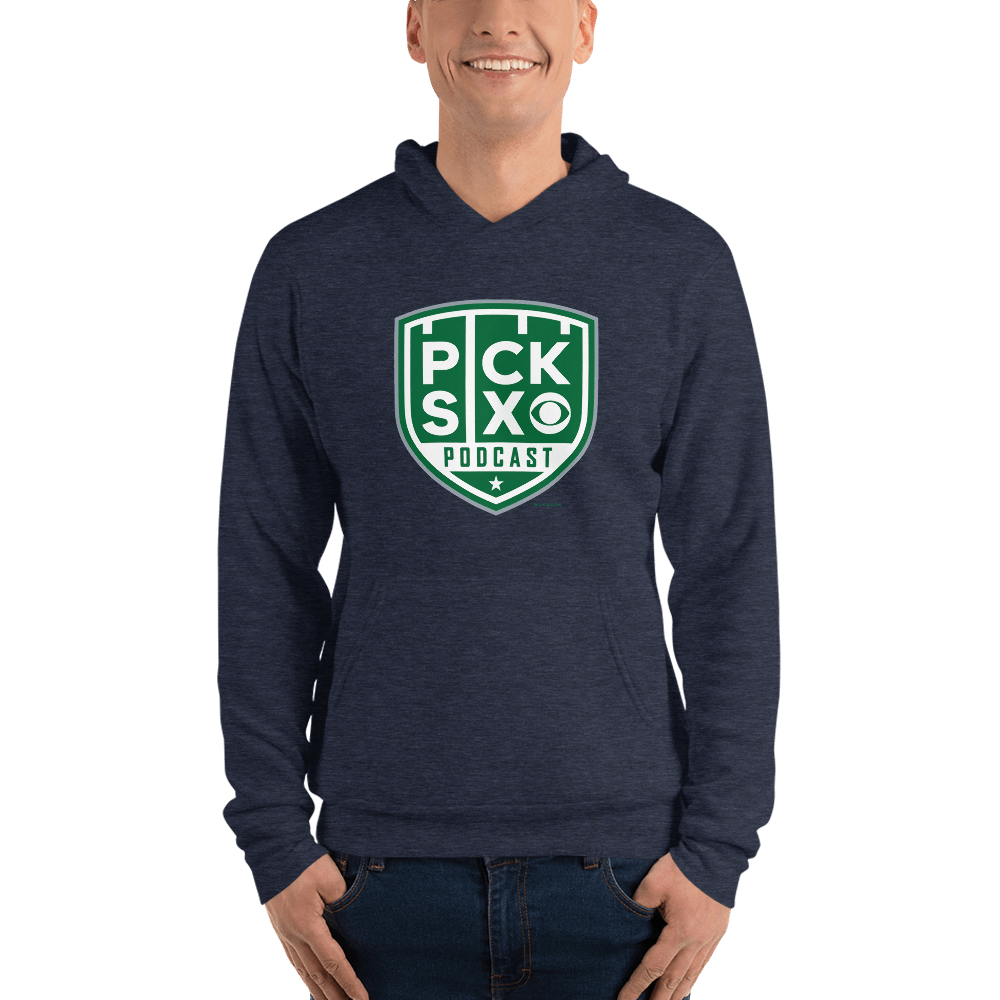 Pick Six Podcast Logo Adult Fleece Hooded Sweatshirt - Paramount Shop