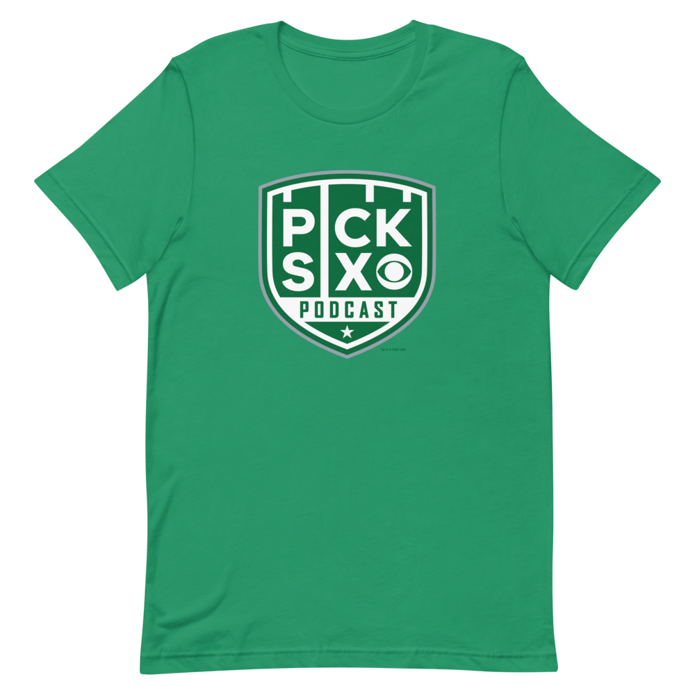 Pick Six Podcast Logo Adult Short Sleeve T - Shirt - Paramount Shop