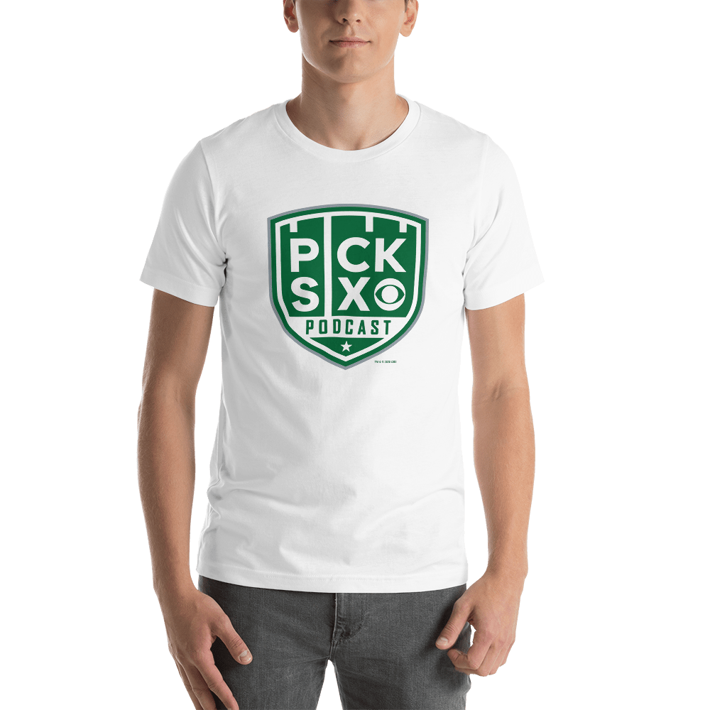 Pick Six Podcast Logo Adult Short Sleeve T - Shirt - Paramount Shop
