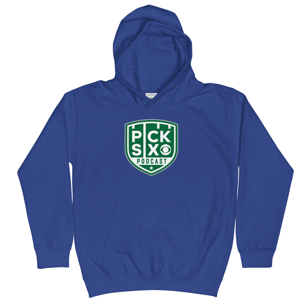 Pick Six Podcast Logo Kids Hooded Sweatshirt - Paramount Shop