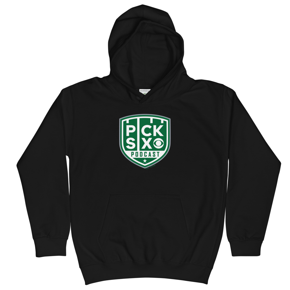 Pick Six Podcast Logo Kids Hooded Sweatshirt - Paramount Shop