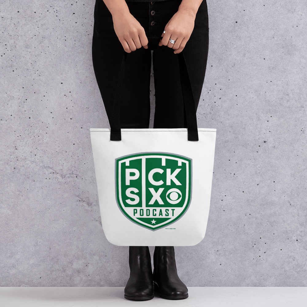 Pick Six Podcast Logo Premium Tote Bag - Paramount Shop