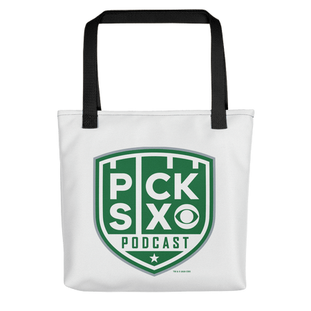 Pick Six Podcast Logo Premium Tote Bag - Paramount Shop