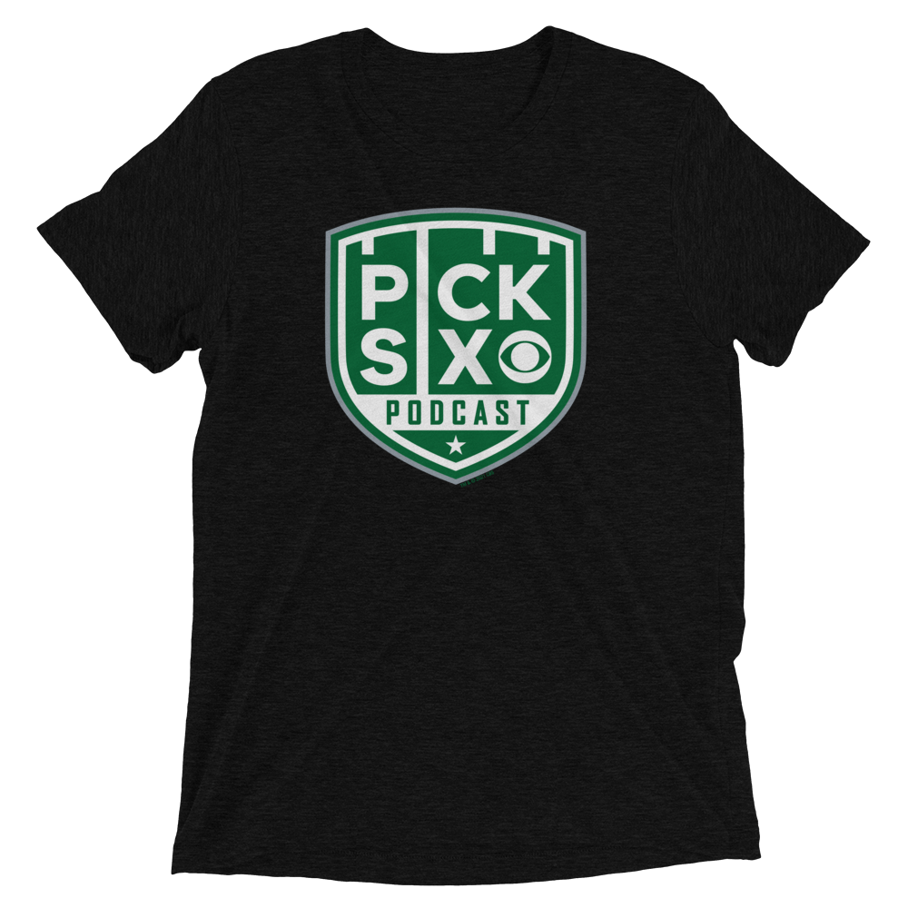 Pick Six Podcast Logo Unisex Tri - Blend T - Shirt - Paramount Shop