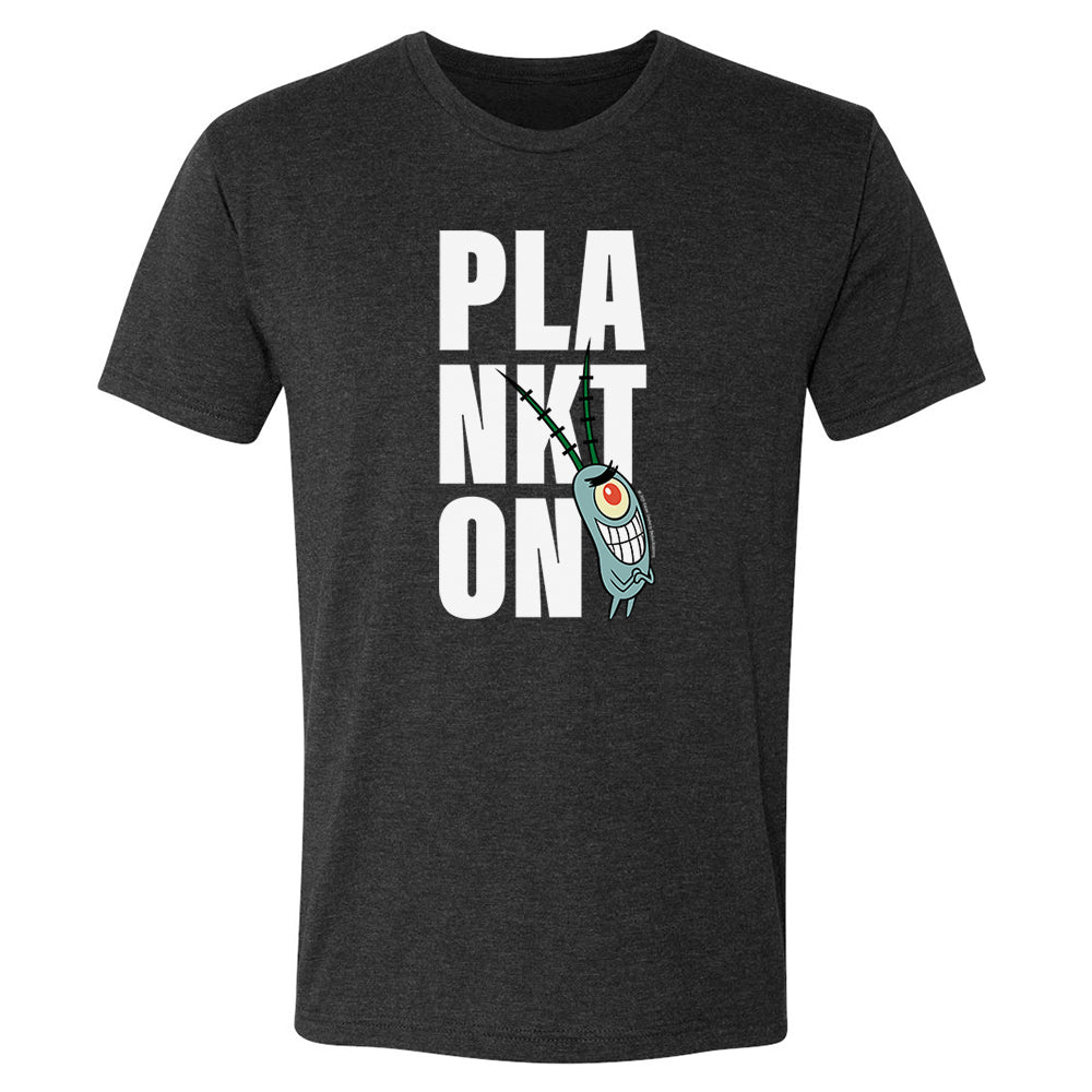 Plankton Big Name Tri - Blend Short Sleeve T - Shirt - Paramount Shop