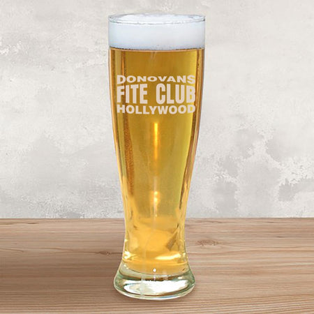 Ray Donovan Donovan's Fite Club 16 oz Laser Engraved Pilsner Glass - Paramount Shop