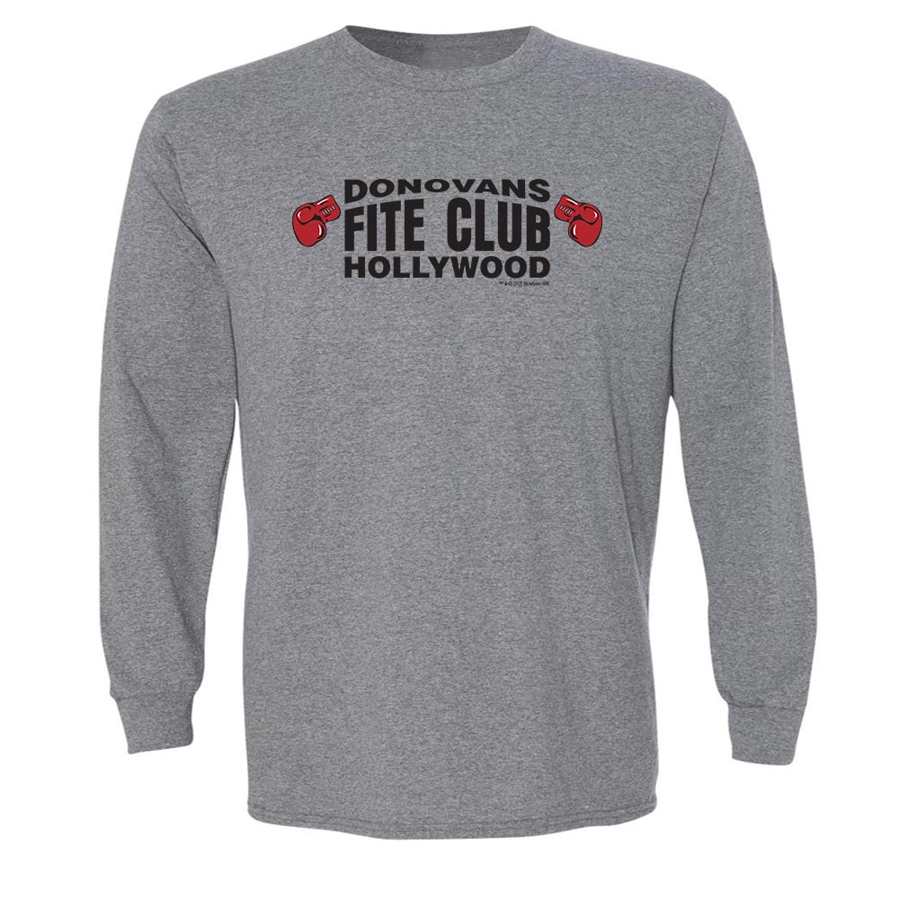 Ray Donovan Donovan's Fite Club Gloves Adult Long Sleeve T - Shirt - Paramount Shop