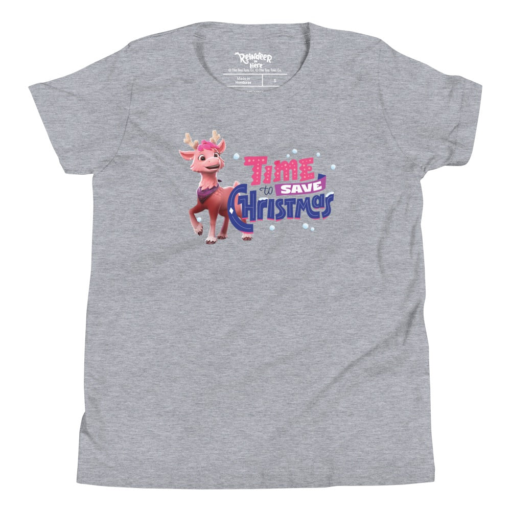 Reindeer in Here Pinky Time to Save Christmas Kids T - Shirt - Paramount Shop