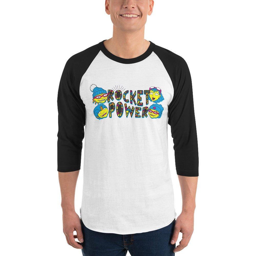 Rocket Power Gang Adult 3/4 Sleeve Raglan Shirt - Paramount Shop