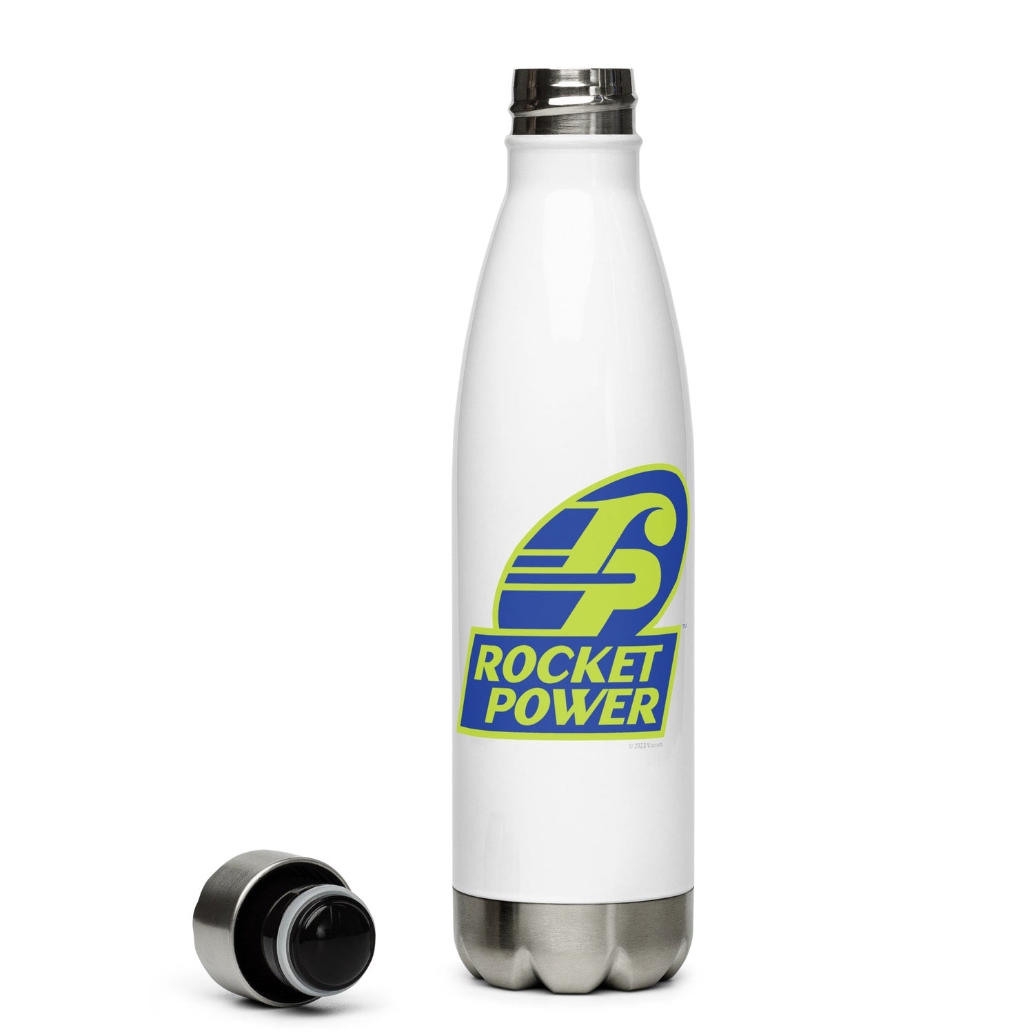 Rocket Power Logo 17oz Stainless Steel Water Bottle - Paramount Shop