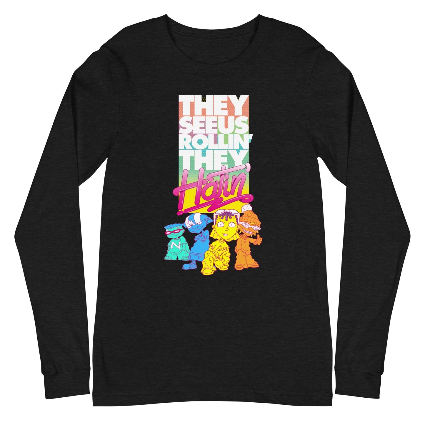 Rocket Power They See Us Rollin' Adult Long Sleeve Shirt - Paramount Shop