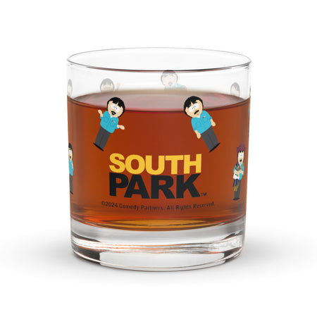 South Park Randy Rock Glass