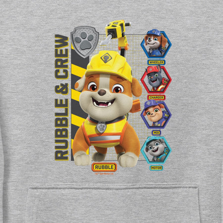 Rubble & Crew Characters Kids Hoodie - Paramount Shop