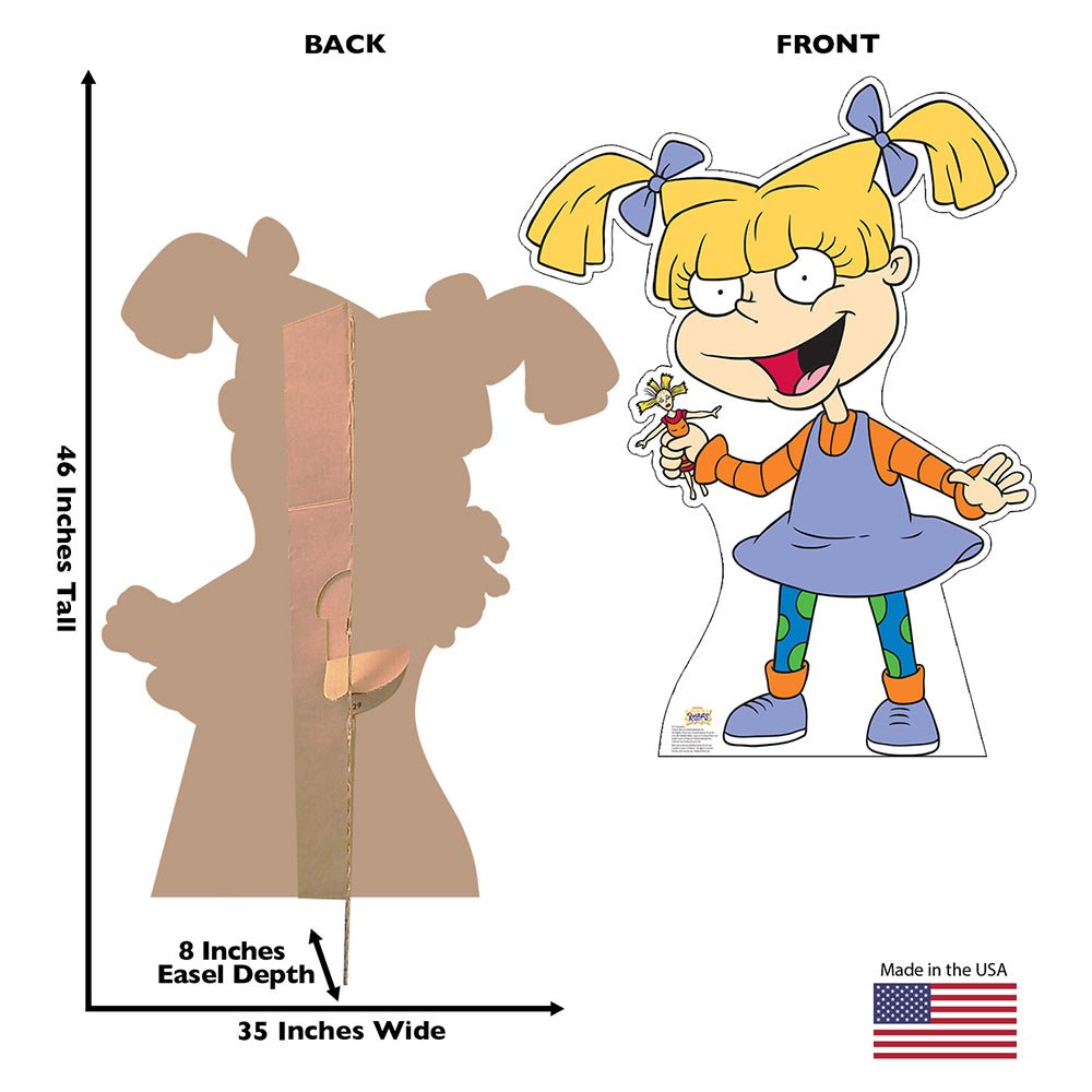 Rugrats Angelica Life - Size Cardboard Cutout Standee - Paramount Shop