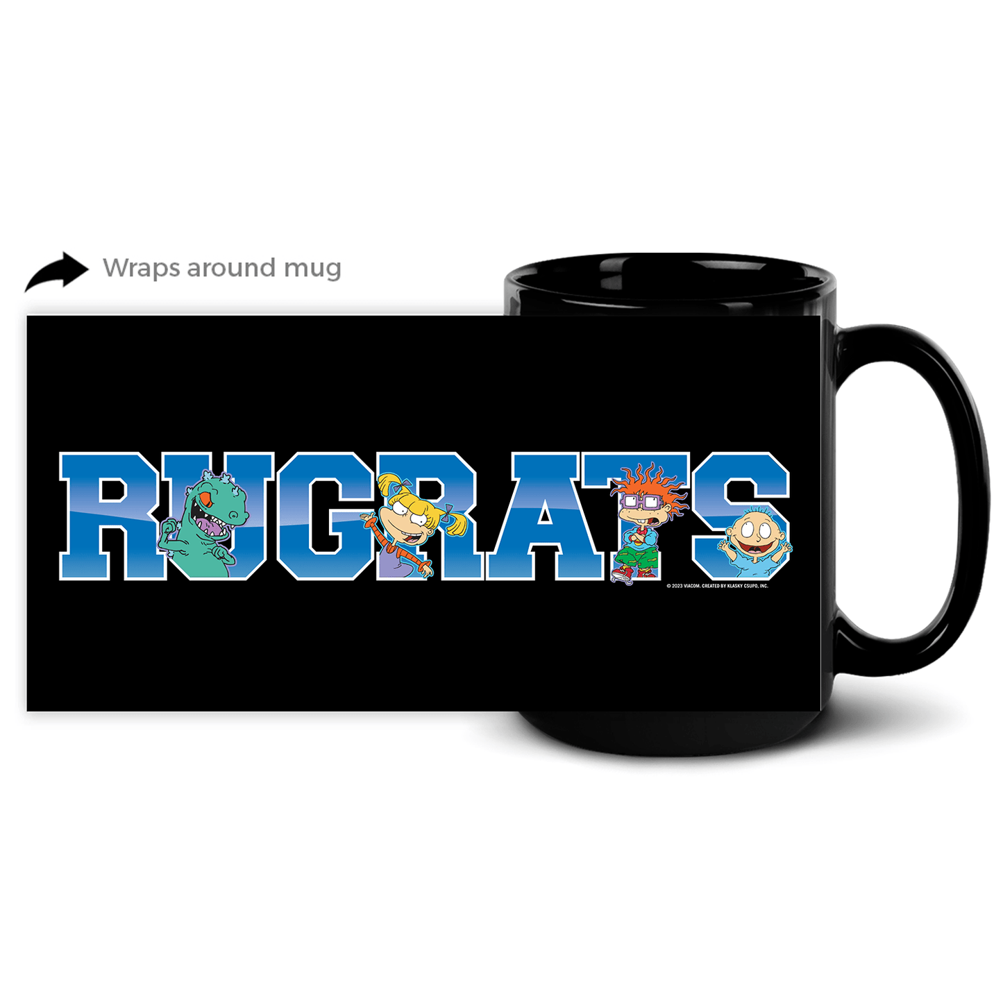 Rugrats Black Mug - Paramount Shop